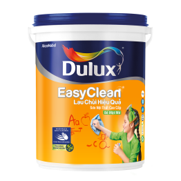 Dulux EasyClean Lau Chùi Hiệu Quả Bề Mặt Mờ